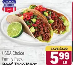 Tony’s Fresh Market Beef Taco Meat offer