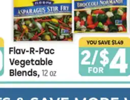 Tony’s Fresh Market Flav-R-Pac Vegetable Blends offer