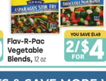 Tony’s Fresh Market Flav-R-Pac Vegetable Blends offer