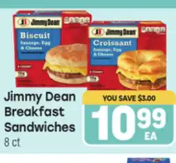 Tony’s Fresh Market Jimmy Dean Breakfast Sandwiches offer