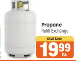 Tony’s Fresh Market Propane Refill Exchange offer