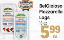 Tony’s Fresh Market BelGioioso Mozzarella Logs offer