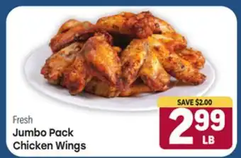 Tony’s Fresh Market Jumbo Pack Chicken Wings offer