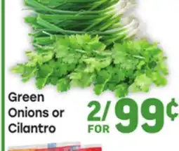 Tony’s Fresh Market Green Onions or Cilantro offer