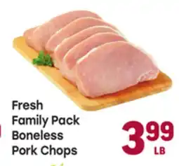 Tony’s Fresh Market Fresh Family Pack Boneless Pork Chops offer