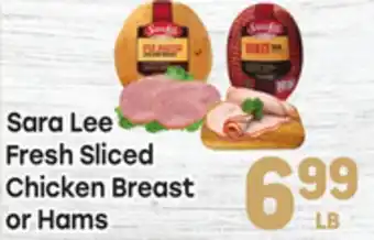 Tony’s Fresh Market Sara Lee Fresh Sliced Chicken Breast or Hams offer