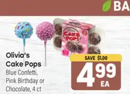 Tony’s Fresh Market Olivia's Cake Pops offer