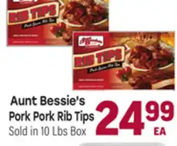 Tony’s Fresh Market Aunt Bessie's Pork Pork Rib Tips offer