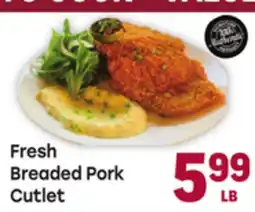 Tony’s Fresh Market Fresh Breaded Pork Cutlet offer