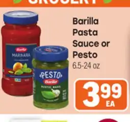 Tony’s Fresh Market Barilla Pasta Sauce or Pesto offer