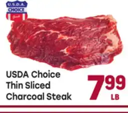 Tony’s Fresh Market USDA Choice Thin Sliced Charcoal Steak offer