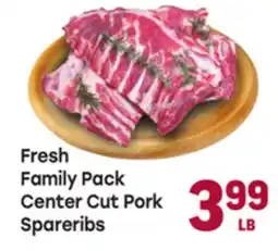 Tony’s Fresh Market Fresh Family Pack Center Cut Pork Spareribs offer