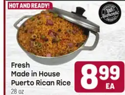 Tony’s Fresh Market Fresh Made in House Puerto Rican Rice offer