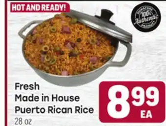 Tony’s Fresh Market Fresh Made in House Puerto Rican Rice offer