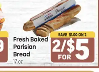 Tony’s Fresh Market Fresh Baked Parisian Bread offer