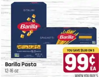 Tony’s Fresh Market Barilla Pasta offer