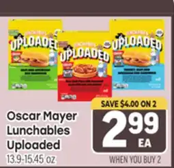 Tony’s Fresh Market Oscar Mayer Lunchables Uploaded offer