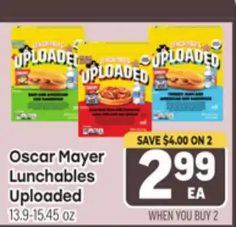 Tony’s Fresh Market Oscar Mayer Lunchables Uploaded offer