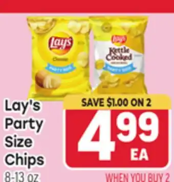 Tony’s Fresh Market Lay's Party Size Chips offer
