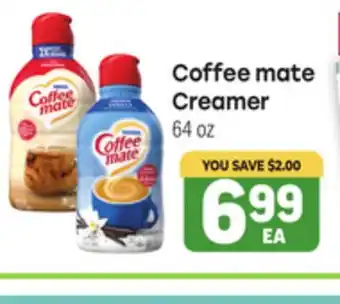 Tony’s Fresh Market Coffee mate Creamer offer