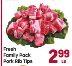 Tony’s Fresh Market Fresh Family Pack Pork Rib Tips offer