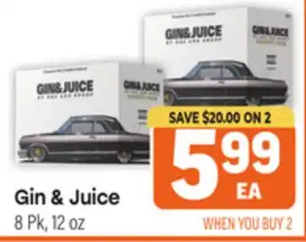 Tony’s Fresh Market Gin & Juice offer