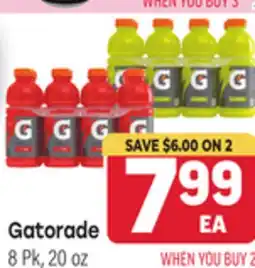 Tony’s Fresh Market Gatorade offer