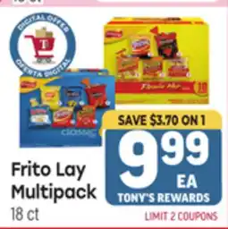 Tony’s Fresh Market Frito Lay Multipack offer