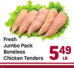 Tony’s Fresh Market Fresh Jumbo Pack Boneless Chicken Tenders offer