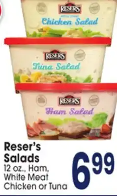 Jewel-Osco Reser's Salads offer