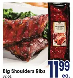 Jewel-Osco Big Shoulders Ribs offer