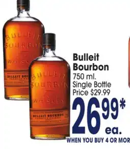 Jewel-Osco Bulleit Bourbon offer