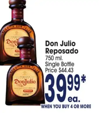 Jewel-Osco Don Julio Reposado offer