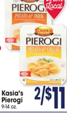 Jewel-Osco Kasia's Pierogi offer
