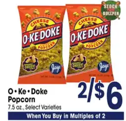 Jewel-Osco O-Ke-Doke Popcorn offer