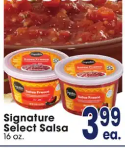 Jewel-Osco Signature Select Salsa offer