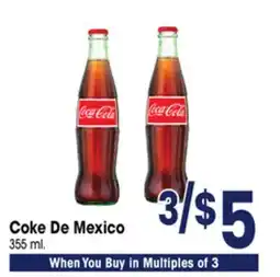 Jewel-Osco Coke De Mexico offer
