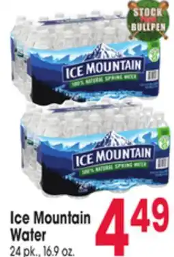 Jewel-Osco Ice Mountain Water offer