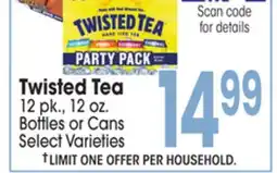 Jewel-Osco Twisted Tea offer