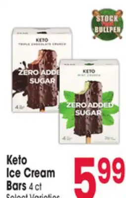 Jewel-Osco Keto Ice Cream Bars offer