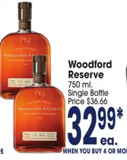Jewel-Osco Woodford Reserve offer