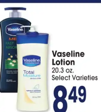 Jewel-Osco Vaseline Lotion offer