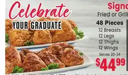 Jewel-Osco Signature Fried Grilled Chicken offer