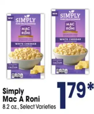 Jewel-Osco Simply Mac A Roni offer