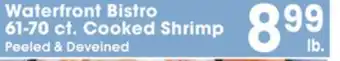 Jewel-Osco Waterfront Bistro 61-70 ct. Cooked Shrimp offer