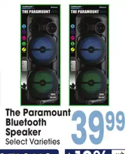 Jewel-Osco The Paramount Bluetooth Speaker offer