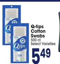 Jewel-Osco Q-tips Cotton Cotton Swabs offer