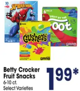 Jewel-Osco Betty Crocker Fruit Snacks offer