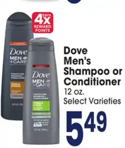 Jewel-Osco Dove Men's Shampoo or Conditioner offer
