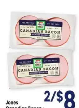 Jewel-Osco Jones Canadian Bacon offer